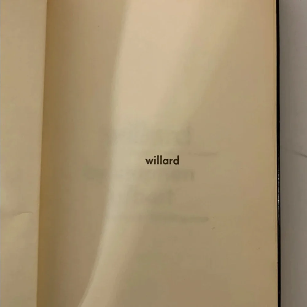 Willard Novel‎ by Stephen Gilbert - Black Cover